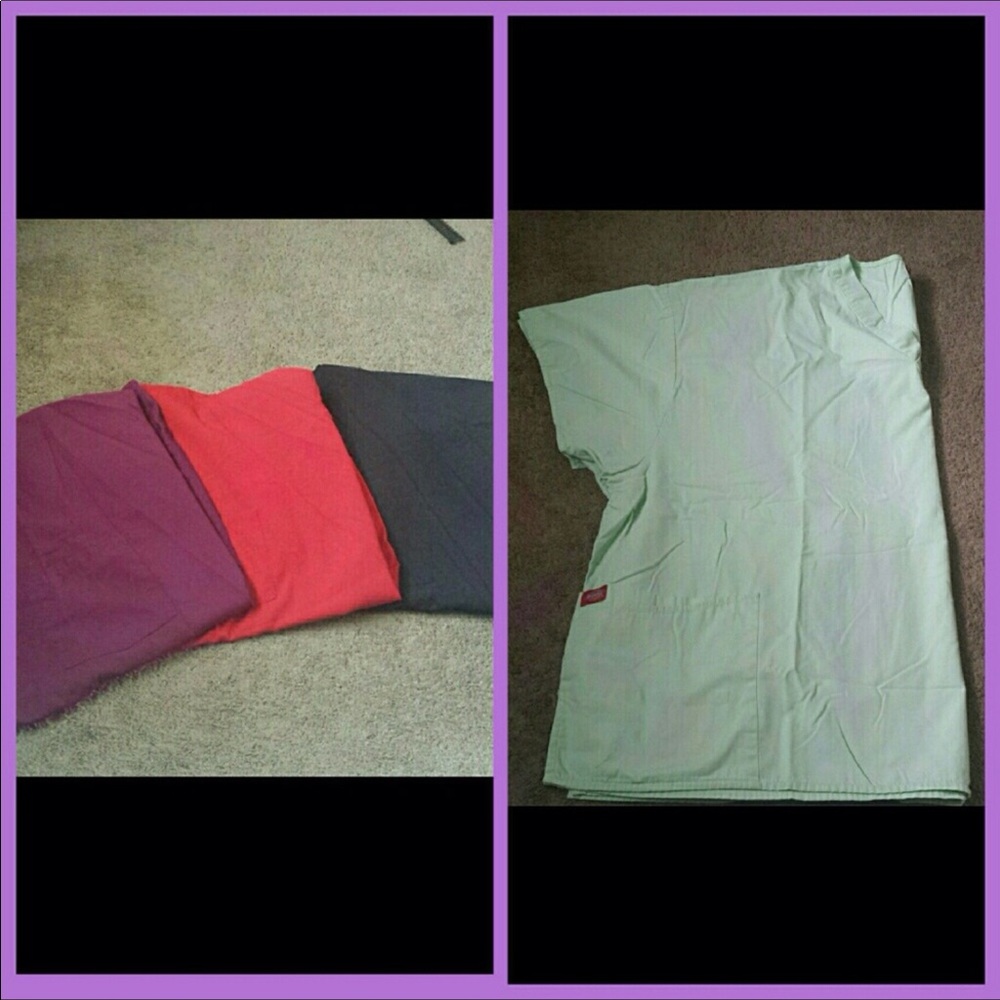 Medical scrub tops